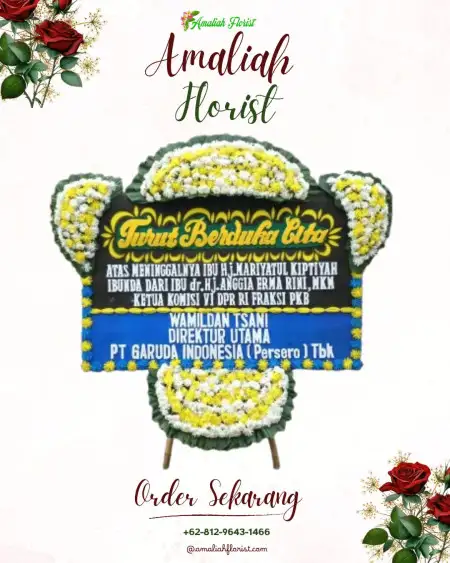 Papan Bunga Duka Arongan Lambalek